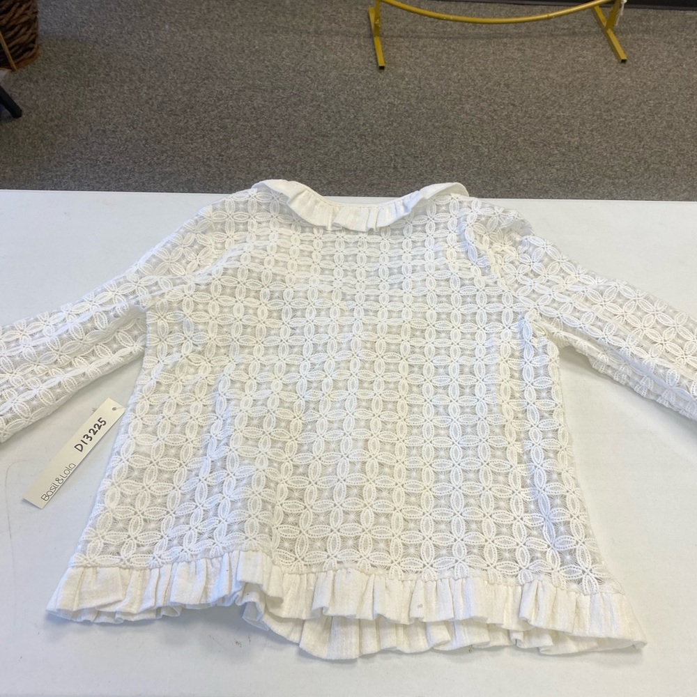 White Lace Women Top